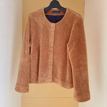 여성용 자켓 아우터 브라운 38 사이즈