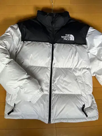 THE NORTH FACE 다운 자켓 S 화이트/블랙