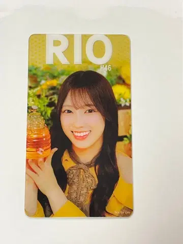 히나타자카46 시미즈 리오 히나코레 하치미츠 클리어 카드