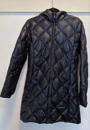 몽벨 스페리오 다운 트래블 코트 800FP 다운 코트 블랙 M