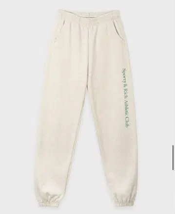 sporty&rich 스웨트 팬츠 Heather Oatmeal