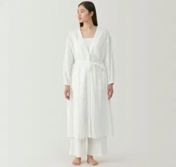 무인양품 [ 양류 거즈 롱 가디건 ] 상하의 세트 상 2개, 하 1개