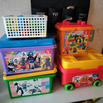 호빵맨 블록 라보 다다단 블록 버킷 외 블록 묶음 판매