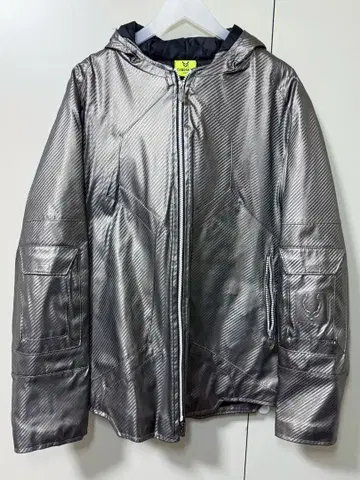 CYBERDOG 사이버독 실버 자켓