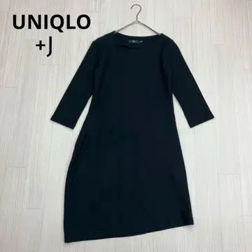 UNIQLO 유니클로 +J 울 원피스 블랙 L