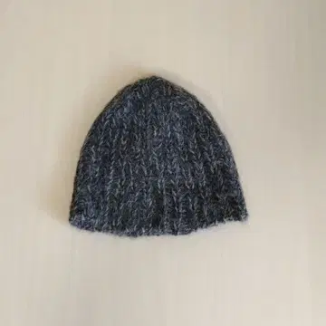 모헤어 니트 모자 그레이