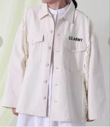 U.S.ARMY 리메이크 레이스 밀리터리 CEPO 데님