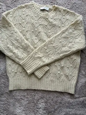 URBAN RESEARCH 어반 리서치 시스루 니트 새상품급