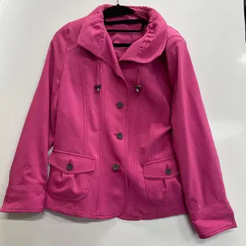 새상품 no-age 노아쥬 여성용 자켓 핑크 L 사이즈 A-6