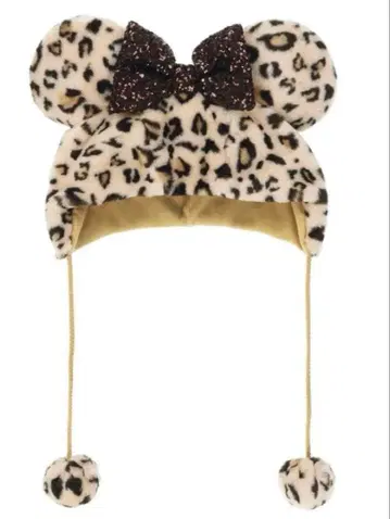 레오파드 무늬 디즈니 팬캡