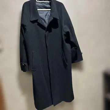 새상품급 COCA 여성용 롱 코트 블랙 빅 사이즈