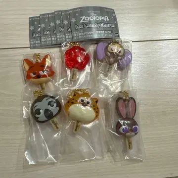 주토피아 아이스캔디 참 풀컴프 가챠