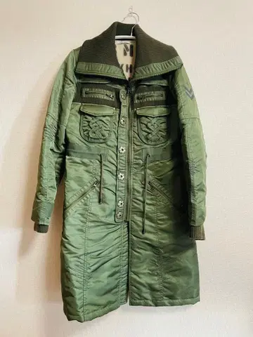 [ 새상품급 ] JUDDY CORN 밀리터리 코트