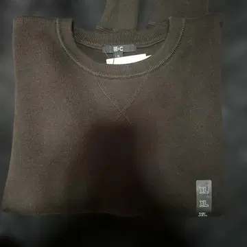 UNIQLO 스무스 코튼 크루넥 스웨터 XL