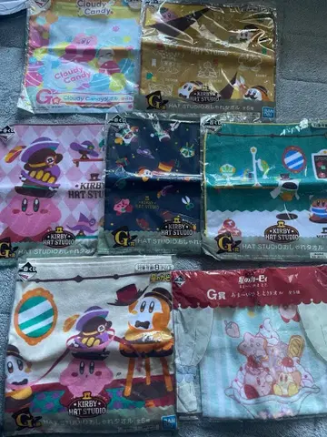 별의 커비 제일복권 타월 세트 묶음 판매