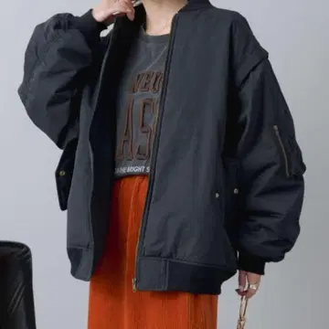 퓨어세신 MA-1 블랙 2WAY