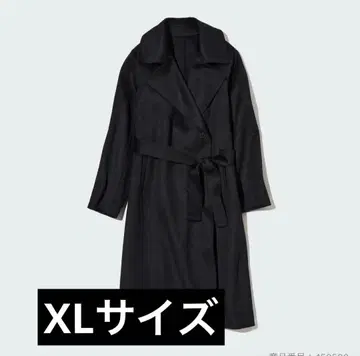 유니클로 더블 페이스 롱 코트 XL