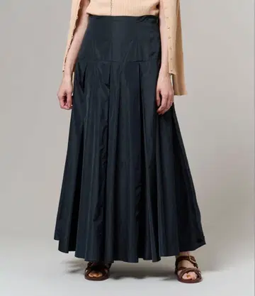 IENA LA BOUCLE 폴리에스테르 타프타 볼륨 스커트 38