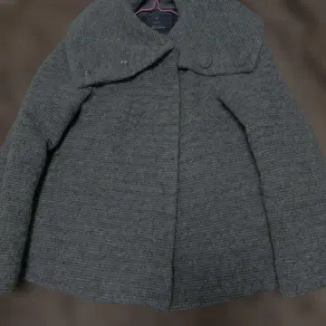 미사용 새상품 택 없음 이네드 울 코트 숏 기장 INED