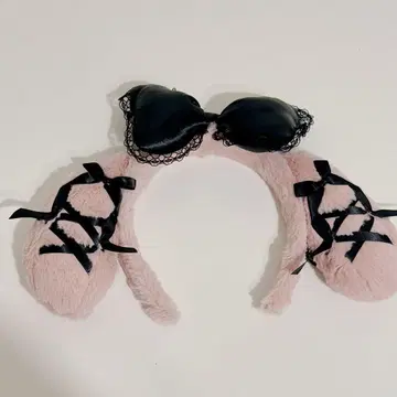 심야의 멜로쿠로 머리띠 sanrio 마이멜로디