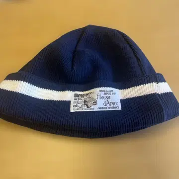 필즈달보 fileuse d'Arvor 니트 모자 네이비