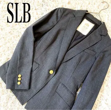 [ 새상품급 ] SLOBE IENA /SLB 울 테일러드 자켓 골드 버튼