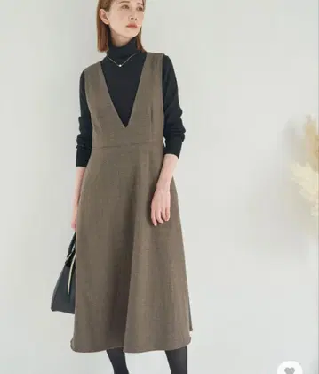 ROPE PICNIC 체크 오버롤 스커트