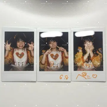 iON! 하나마루 페코 폴라로이드 3장 세트