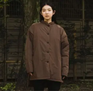 ENOF 오버사이즈 재킷 브라운 L 사이즈