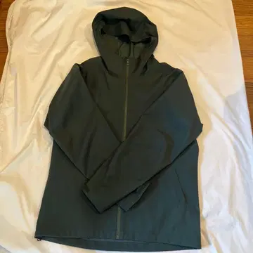 블록 테크 후드티 (3D 컷) 56 OLIVE