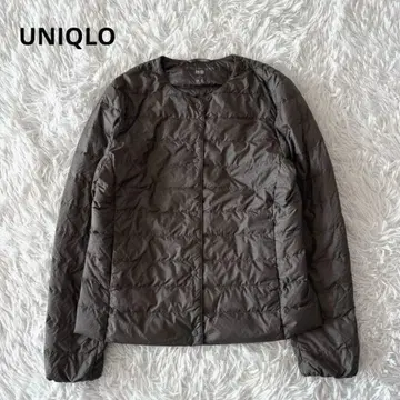 유니클로 울트라 라이트 다운 그레이 아우터 다운 자켓 M 경량