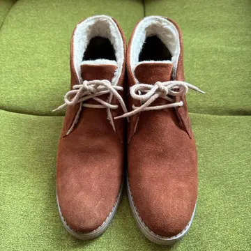 브라운 스웨이드 하이컷 부츠 grace graden 새상품