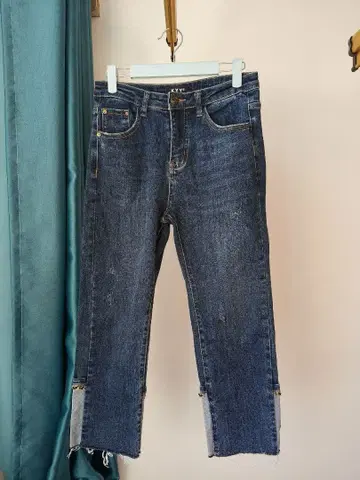 다크 블루 스트레이트 데님