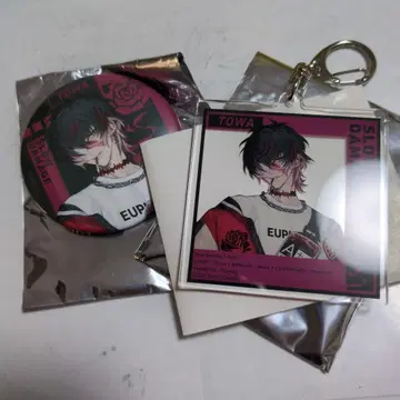 슬로우 데미지 나이트로키랄 토와 캔뱃지 아크릴 키링