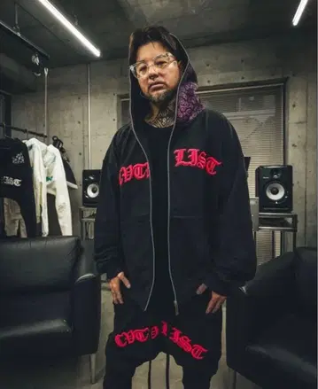 CVTVLIST USUAL 후드티 사루엘 팬츠 셋업 OSK 별주