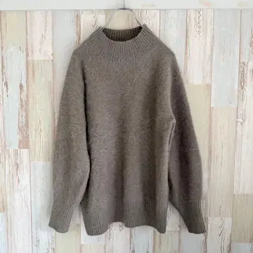 새상품급! 유나이티드 애로우즈 폭스 캐시미어 하이넥 니트