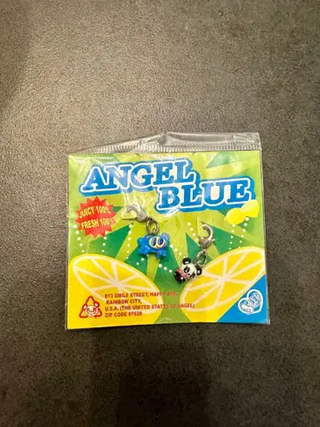 [ 레어 미개봉 ] ANGEL BLUE 엔젤블루 지퍼 마스코트