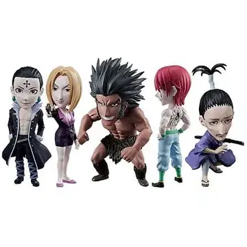 헌터 x 헌터 월드 콜렉터블 피규어 환영여단 5체 세트