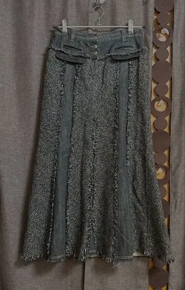 인텔렉션 데님 스커트 빈티지 사이즈 40