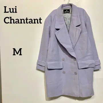 LuiChantant 라벤더 코트 9호 더블 버튼 고급 컬러