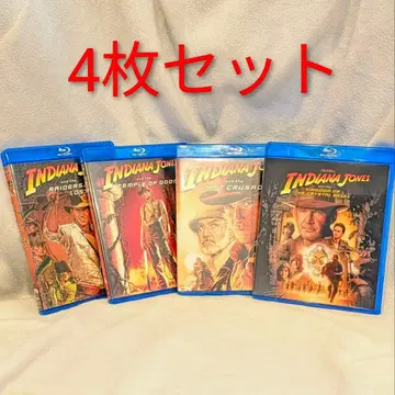 [ Blu-ray ] 인디아나 존스 4작품 세트 묶음 판매