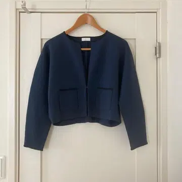 투모로우랜드 보르지 밀라노리브 크루넥 가디건 네이비 S