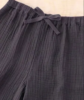 우치노 크레이프 거즈 팬츠