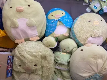 스미코구라시 펭귄? 봉제 인형 모음 세트 8개