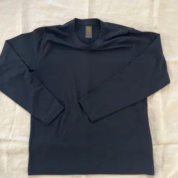 BATONER 블랙 긴팔 T셔츠 일본제