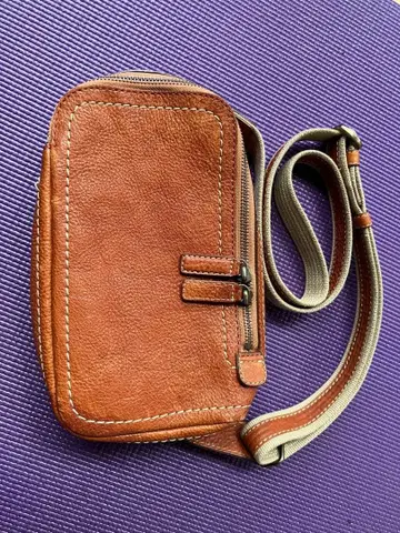 츠치야 가방 오일 누메 숄더 백