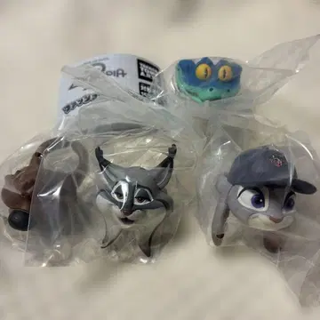 주토피아2 가챠 패션 반지 4개 세트