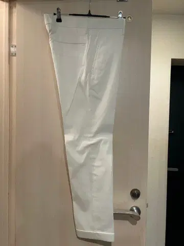 EDIFICE 화이트 슬랙스 44