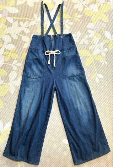 JOHNBULL 데님 살로펫 오버롤