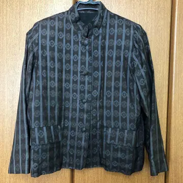 오시마 명주 노카라 자켓